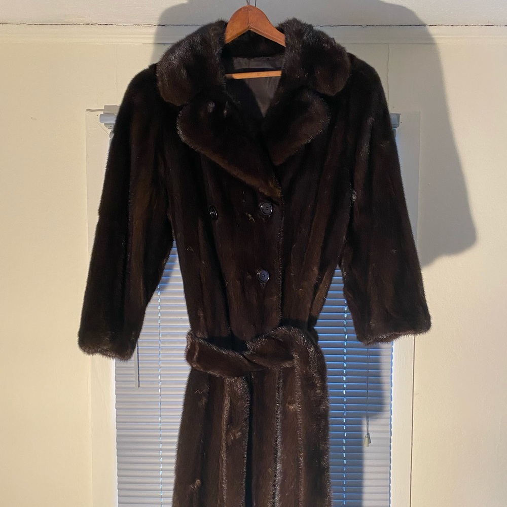 Vintage ladies Real Mink Fur Coat